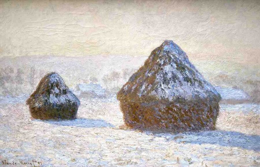 Monet's haystacks.
