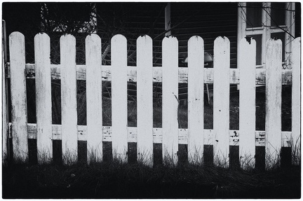 The eternal white picket fence